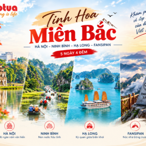 MIỀN BẮC – TỪ DI SẢN ĐẾN NÚI MÂY - Hà Nội – Ninh Bình – Hạ Long – Fansipan.