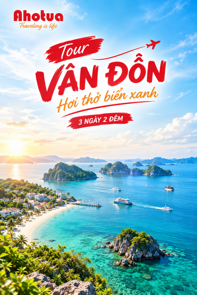 VÂN ĐỒN – HƠI THỞ BIỂN XANH  3 NGÀY 2 ĐÊM | KHÁM PHÁ – NGHỈ DƯỠNG – TRẢI NGHIỆM